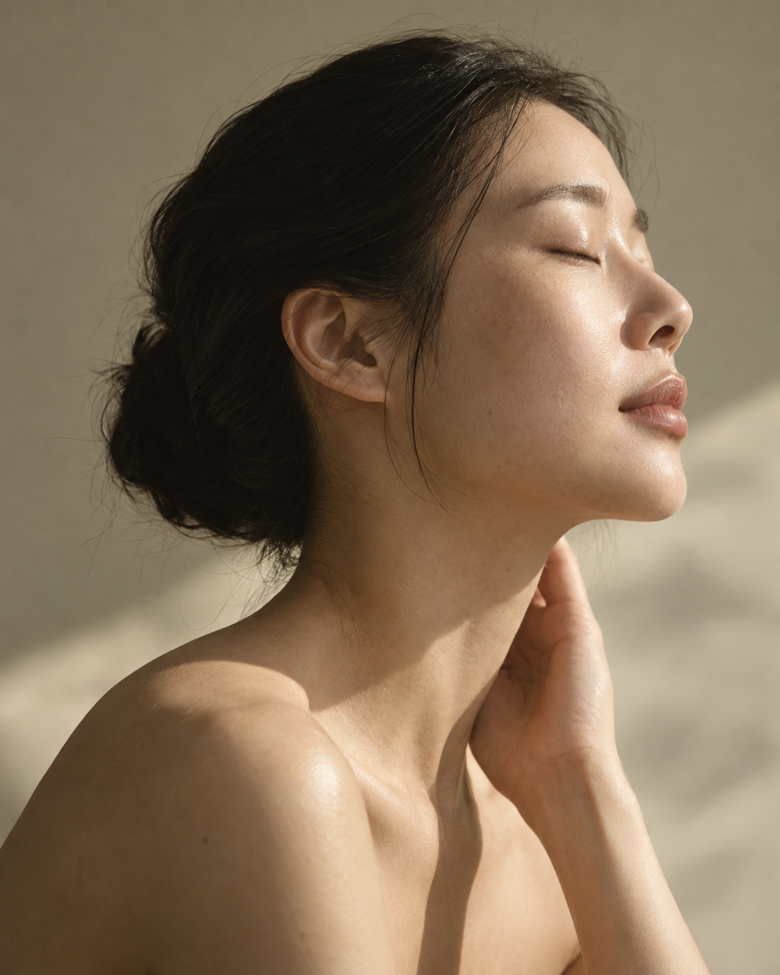 AI 생성 피부 캠페인 콘셉트